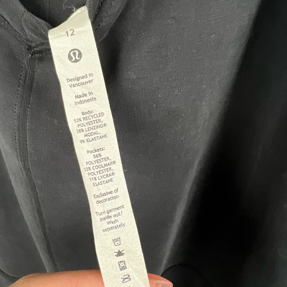 Lululemon | Ease Of It All V-Neck Jumpsuit in Black - Picture 12 of 13